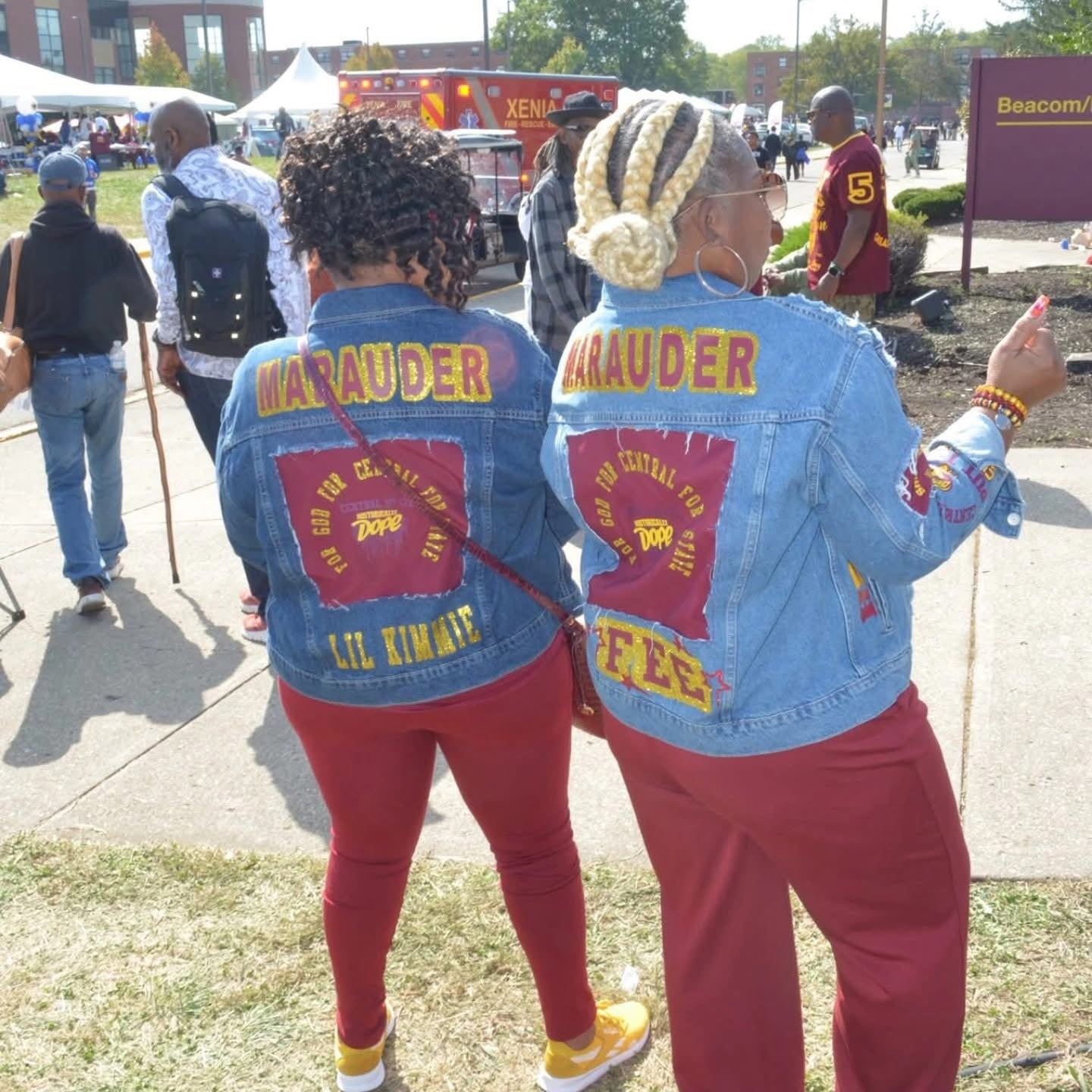 Custom Denim Jacket Team/School