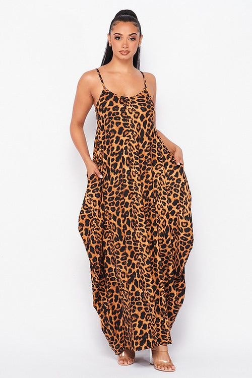 Cheetah Print Romper